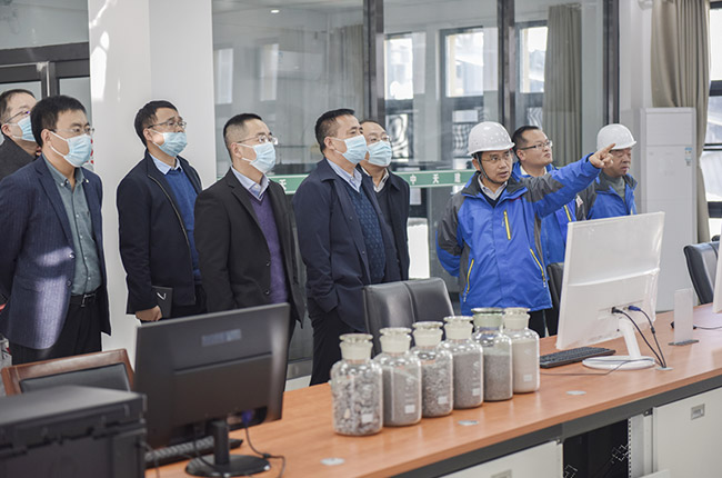 考察輝縣市中天建材有限公司