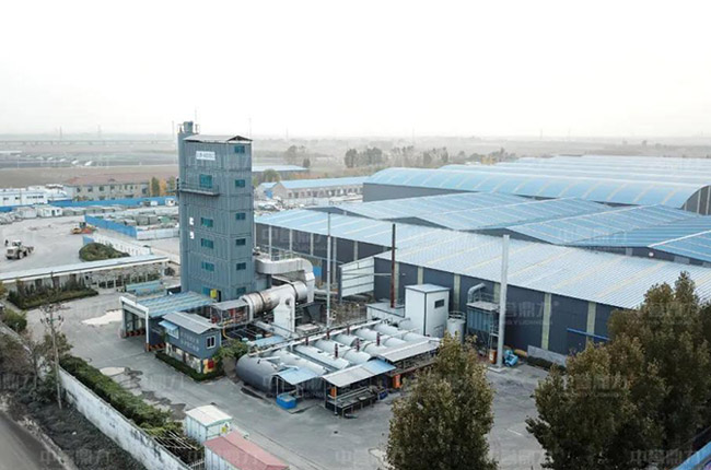 藍天衛(wèi)士環(huán)保材料時產1000噸骨料生產線