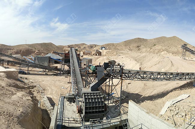 內(nèi)蒙年產(chǎn)50萬(wàn)噸石子生產(chǎn)線
