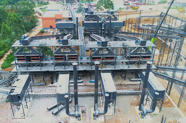 南寧市福松建材通潤(rùn)采石場(chǎng)時(shí)產(chǎn)1500-2000噸生產(chǎn)線