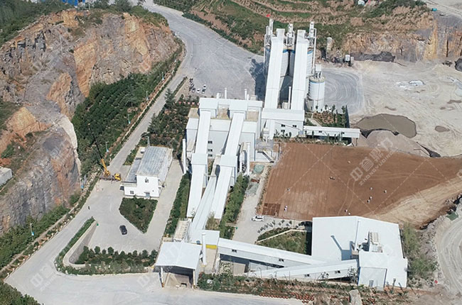 登封嵩基建材二期時(shí)產(chǎn)1300-1500噸骨料生產(chǎn)線(xiàn)