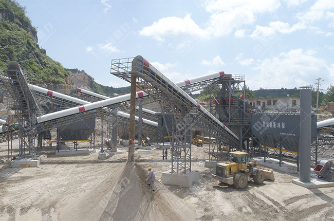 每小時300噸砂石料生產(chǎn)線設(shè)計方案