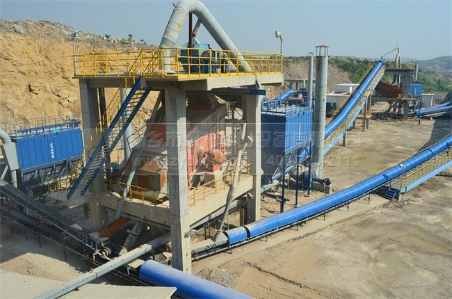 鼎力石料生產(chǎn)線