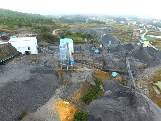 湖南衡陽(yáng)石料生產(chǎn)線