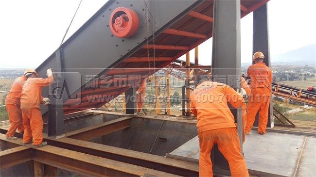 振動(dòng)篩安裝