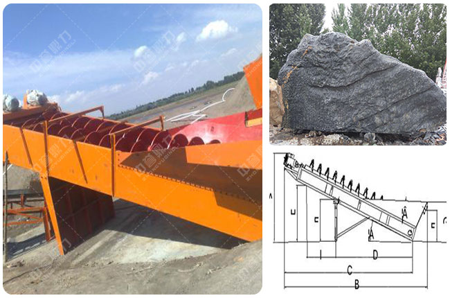 青石螺旋洗砂機(jī)