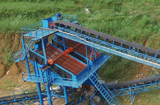 崎源石料加工廠時產(chǎn)300噸砂石生產(chǎn)線 崎源石料加工廠時產(chǎn)300噸砂石生產(chǎn)線