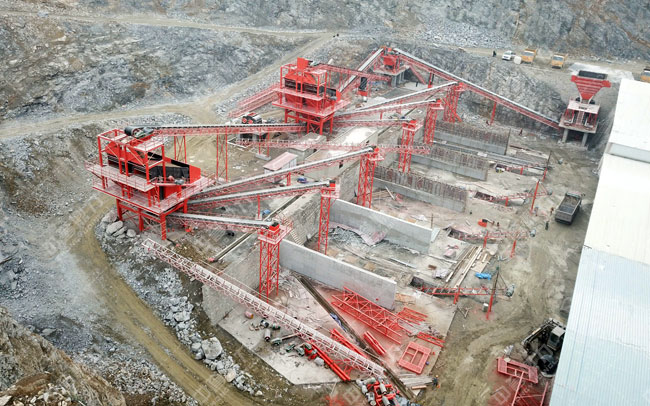 重慶榮國(guó)建材有限公司時(shí)產(chǎn)1000噸砂石骨料生產(chǎn)線