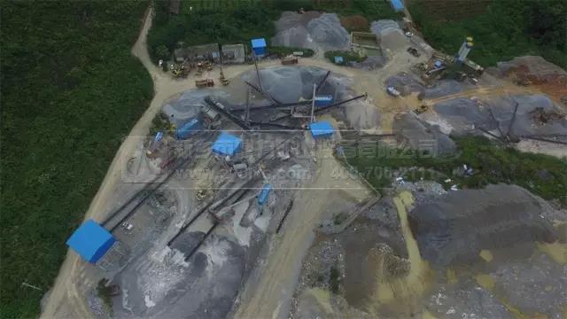 獨(dú)石山采石場(chǎng)鳥(niǎo)瞰圖