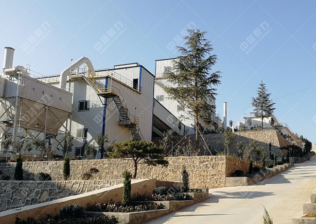 登封嵩基建材二期時(shí)產(chǎn)1300-1500噸骨料生產(chǎn)線(xiàn)