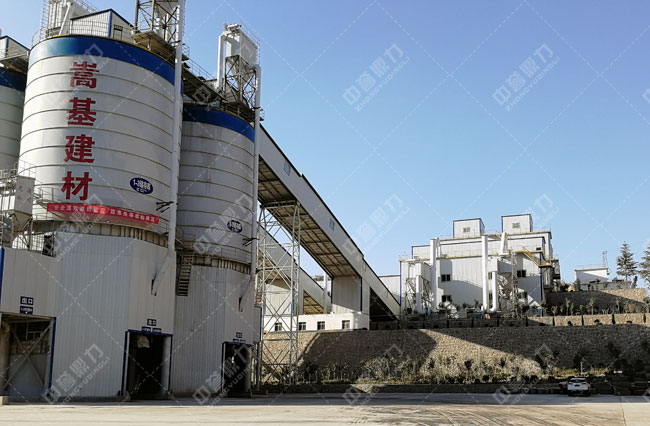 登封嵩基建材二期時(shí)產(chǎn)1300-1500噸骨料生產(chǎn)線(xiàn)