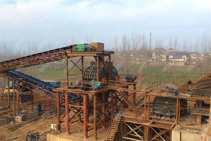 石頭破碎生產線