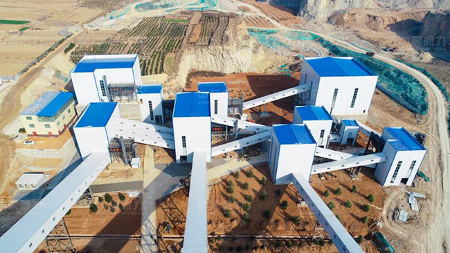 濟(jì)南平陰縣永發(fā)石料有限公司時(shí)產(chǎn)1000噸石子生產(chǎn)線