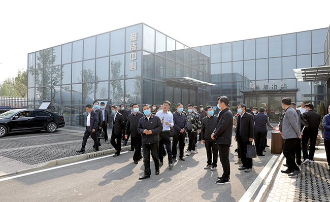 河南省副省長武定一行蒞臨中譽鼎力調研