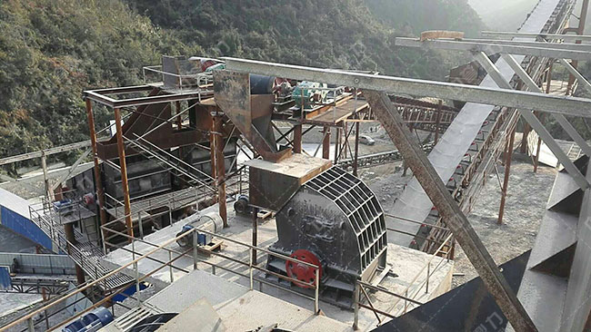 時(shí)產(chǎn)150噸整套石料生產(chǎn)線設(shè)備