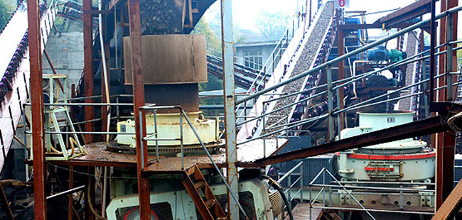 二級(jí)立軸制砂機(jī)加工工藝